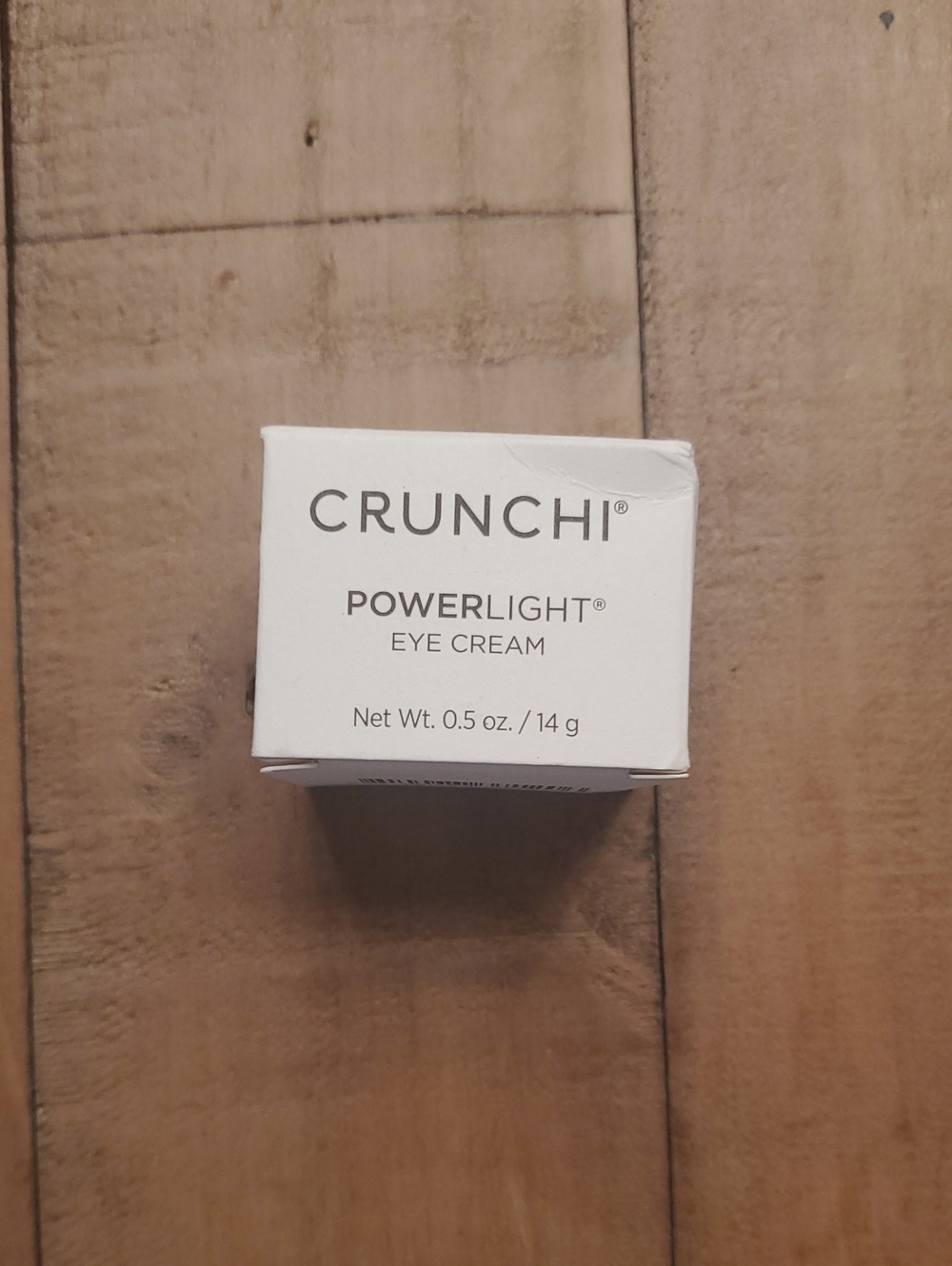 CRUNCHI Powerlight Eye Cream New in Box